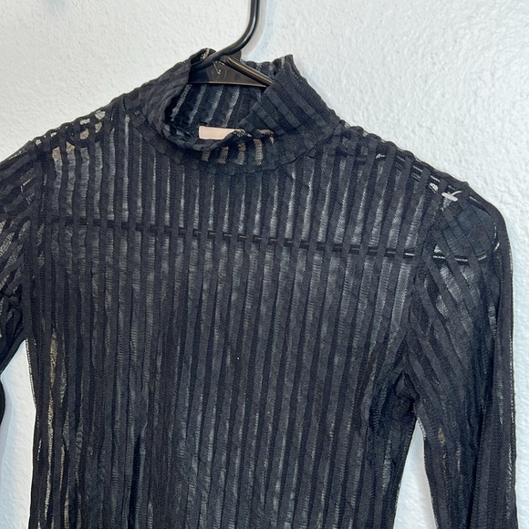 Vivian Chan Angelina Top in Stripe Size S/M - Picture 3 of 6